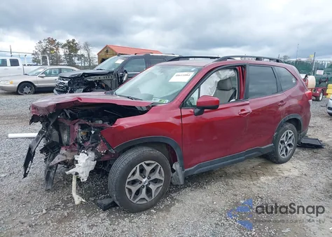 2019 Subaru Forester Premium z USA, uszkodzony, nr VIN JF2SKAEC9KH494943